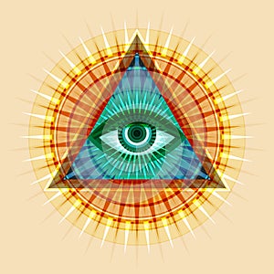 All-Seeing Eye (The Eye of Providence) photo